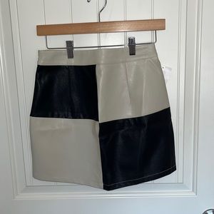 Color-Blocked Slirt NWT